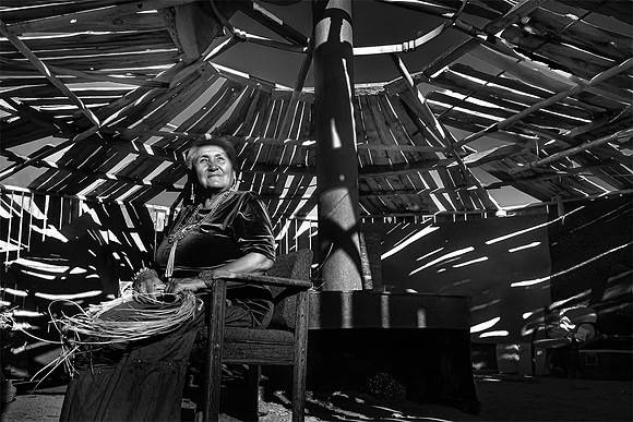 Navajo Basket Weaver
